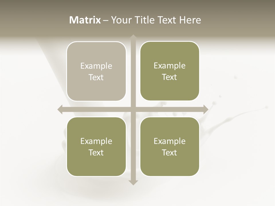 Eating Paint Drop PowerPoint Template