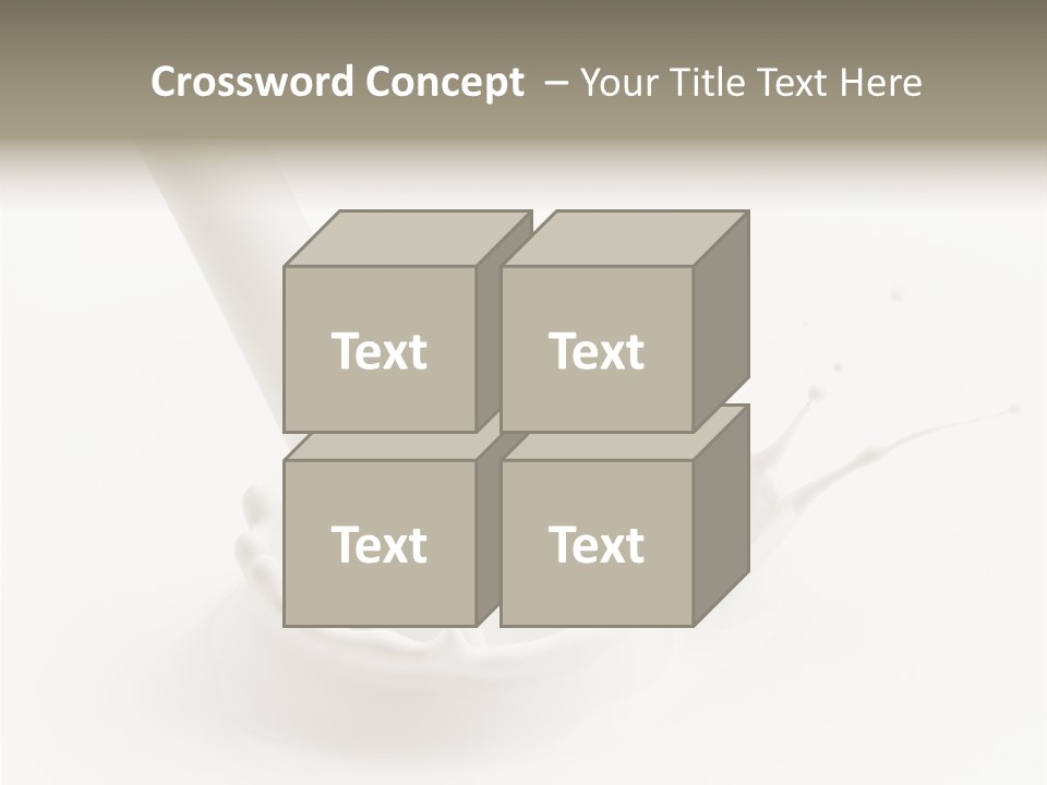 Eating Paint Drop PowerPoint Template