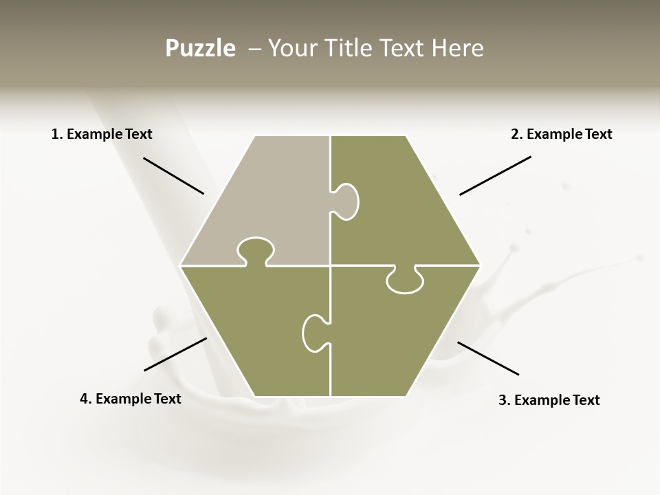 Eating Paint Drop PowerPoint Template