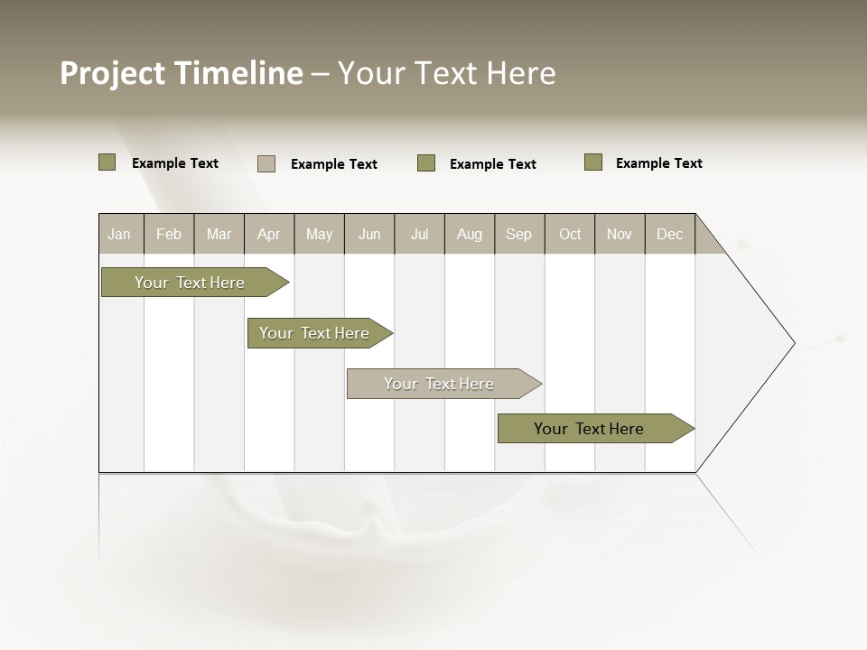 Eating Paint Drop PowerPoint Template
