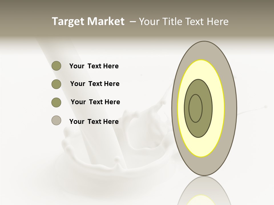 Eating Paint Drop PowerPoint Template