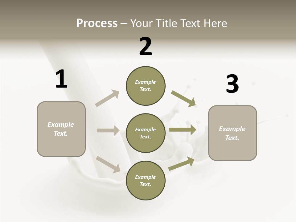Eating Paint Drop PowerPoint Template