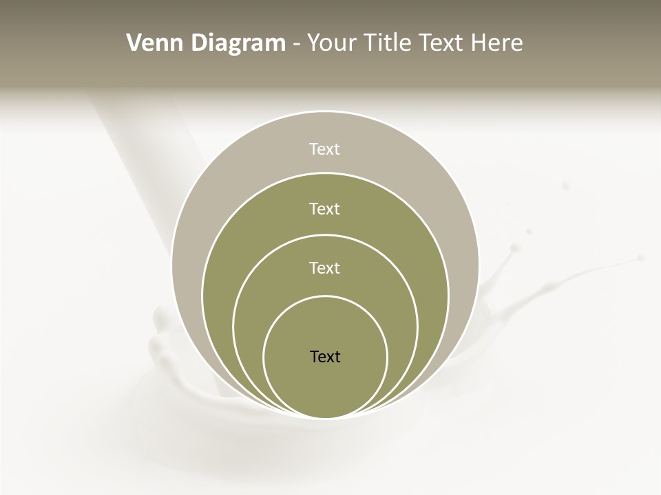 Eating Paint Drop PowerPoint Template