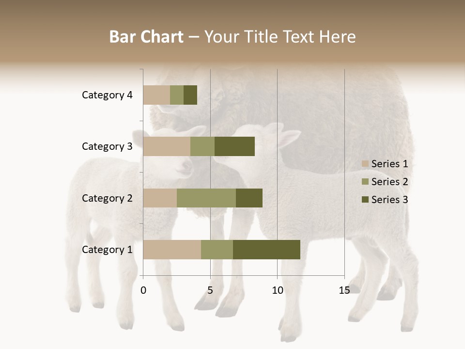 Creature Coat Lamb PowerPoint Template