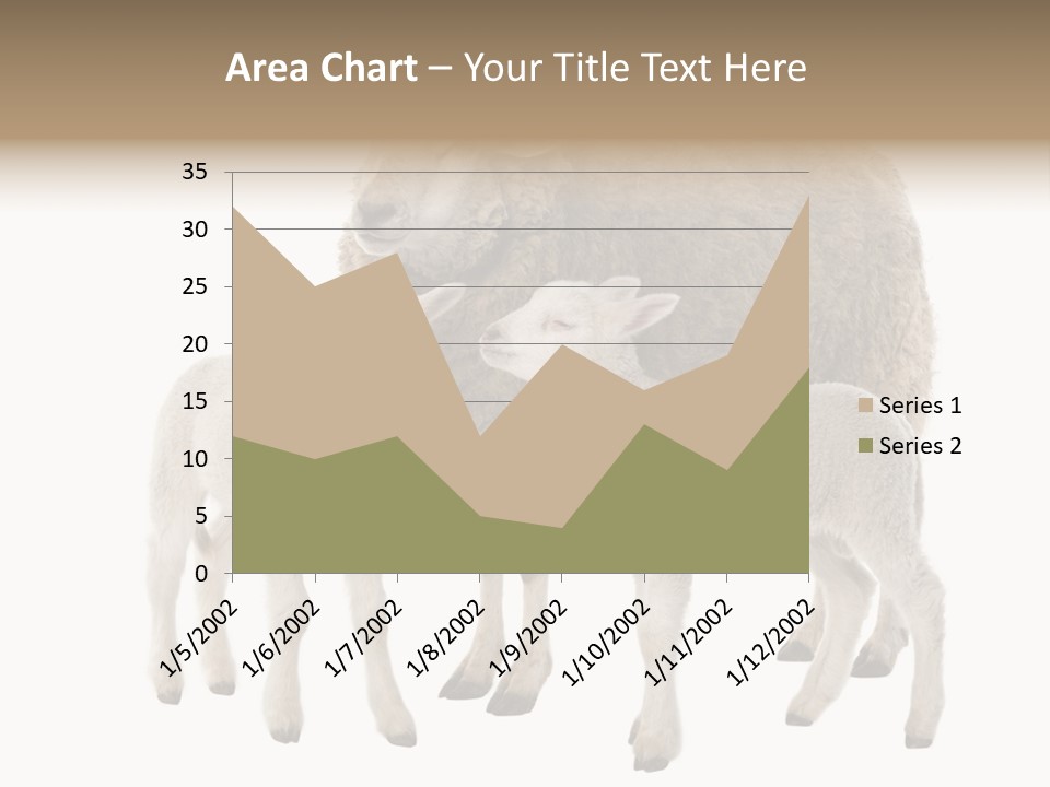 Creature Coat Lamb PowerPoint Template
