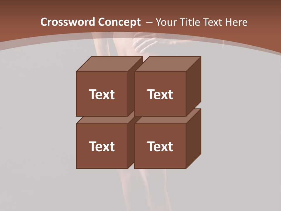 A Woman In A Short Skirt Posing For A Picture PowerPoint Template