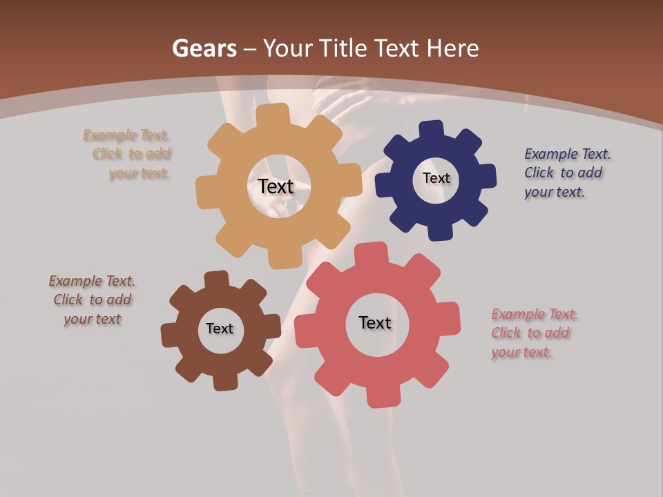 A Woman In A Short Skirt Posing For A Picture PowerPoint Template