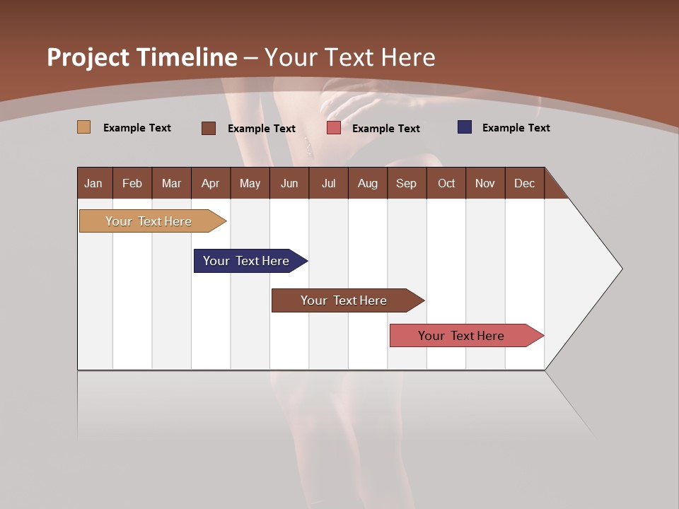 A Woman In A Short Skirt Posing For A Picture PowerPoint Template