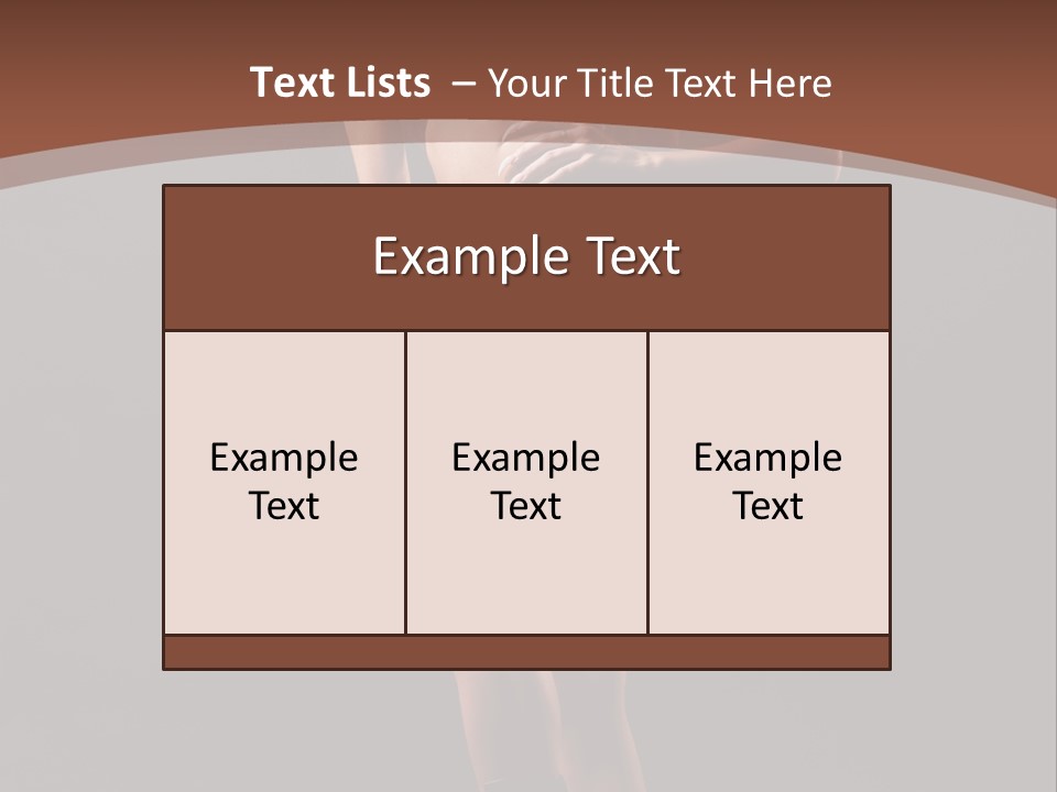 A Woman In A Short Skirt Posing For A Picture PowerPoint Template