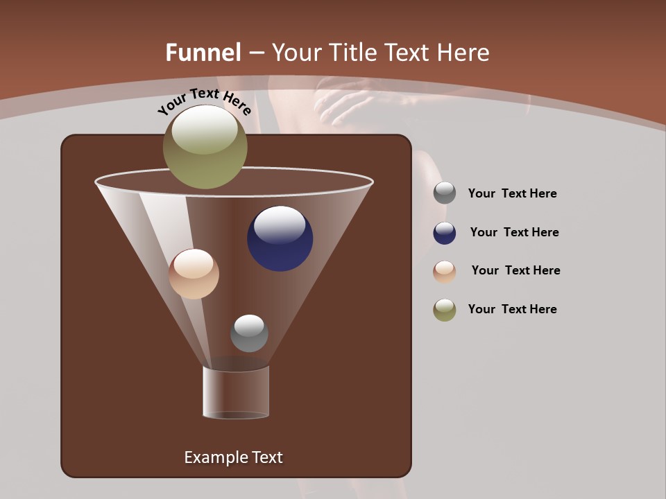 A Woman In A Short Skirt Posing For A Picture PowerPoint Template