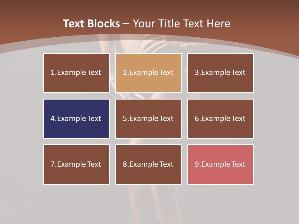 A Woman In A Short Skirt Posing For A Picture PowerPoint Template