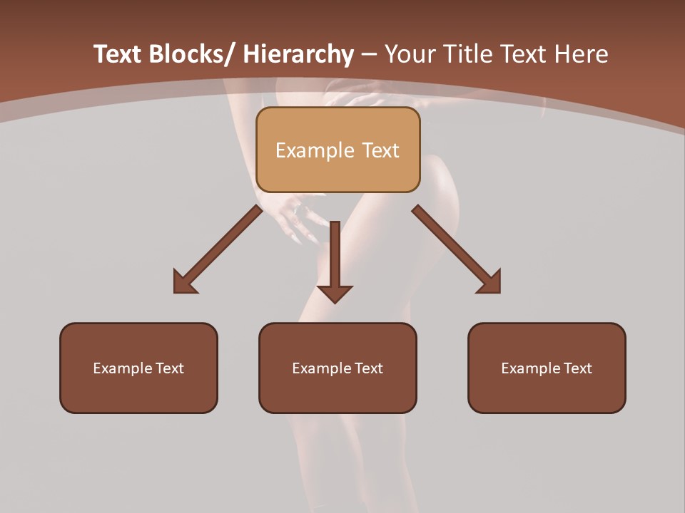 A Woman In A Short Skirt Posing For A Picture PowerPoint Template