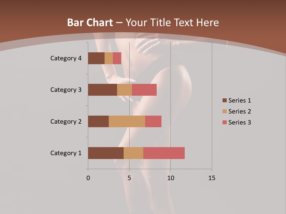A Woman In A Short Skirt Posing For A Picture PowerPoint Template