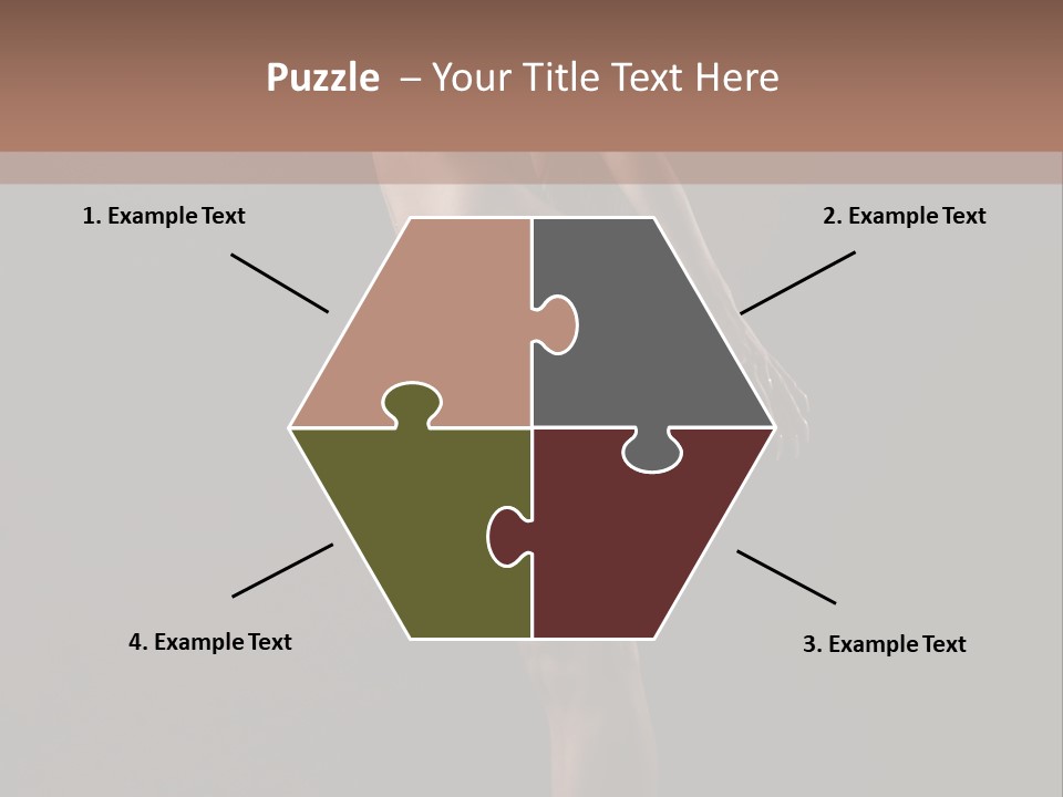 A Woman In A Short Skirt Is Posing For A Picture PowerPoint Template