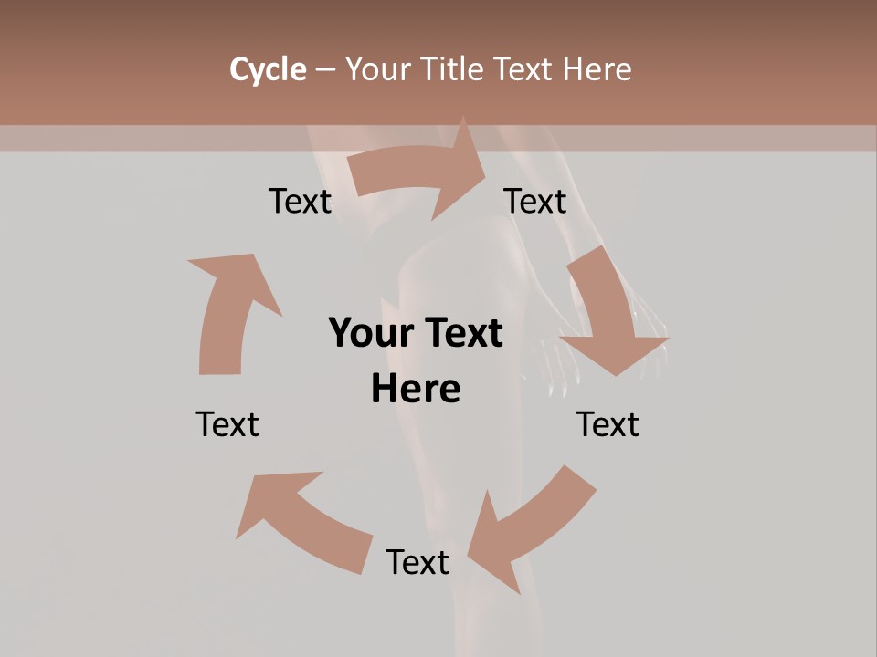A Woman In A Short Skirt Is Posing For A Picture PowerPoint Template