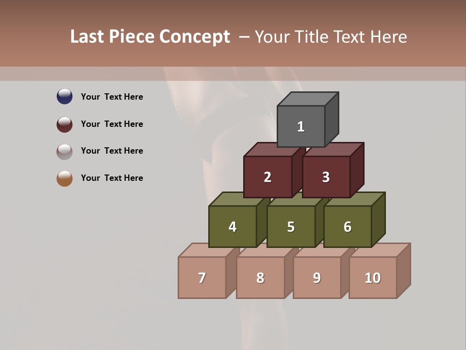 A Woman In A Short Skirt Is Posing For A Picture PowerPoint Template