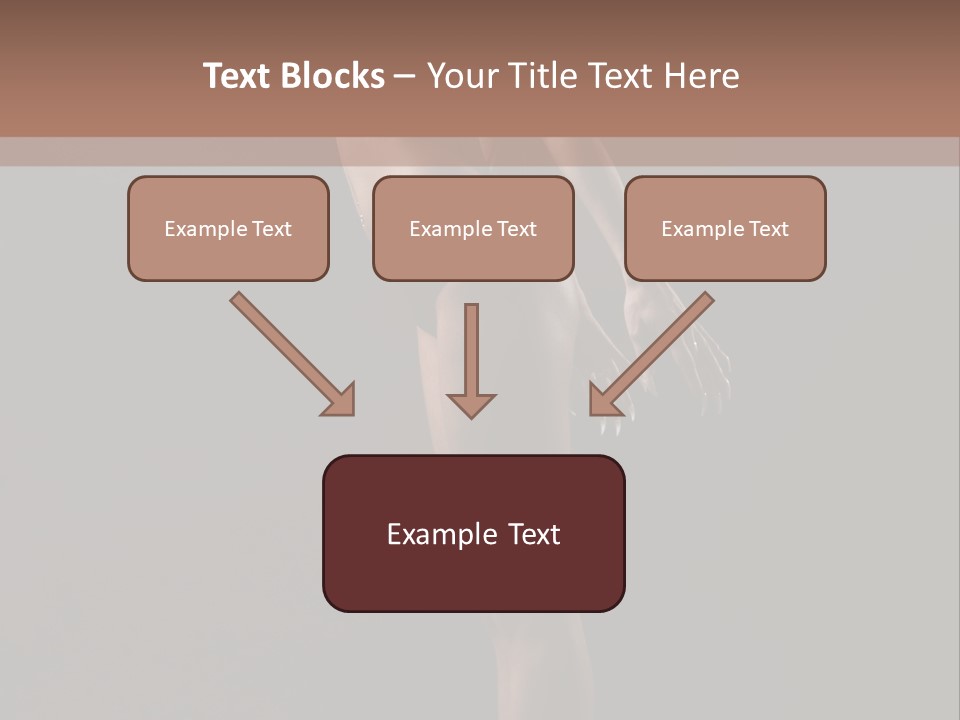 A Woman In A Short Skirt Is Posing For A Picture PowerPoint Template