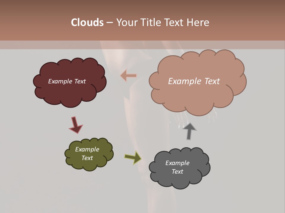 A Woman In A Short Skirt Is Posing For A Picture PowerPoint Template