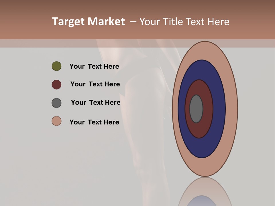 A Woman In A Short Skirt Is Posing For A Picture PowerPoint Template