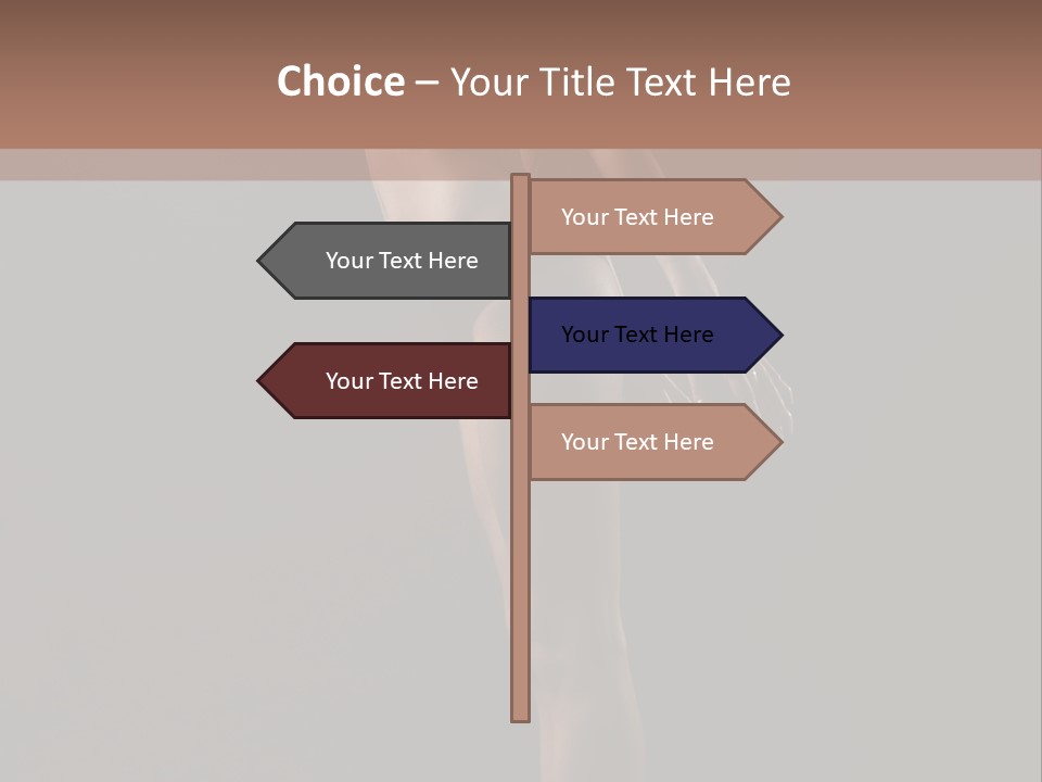 A Woman In A Short Skirt Is Posing For A Picture PowerPoint Template