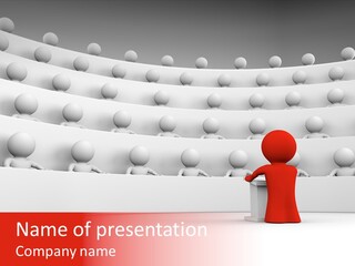 Learn Spokesman Speech PowerPoint Template