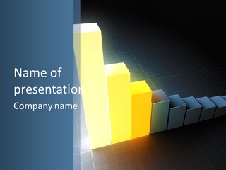 Growth Financial Increase PowerPoint Template