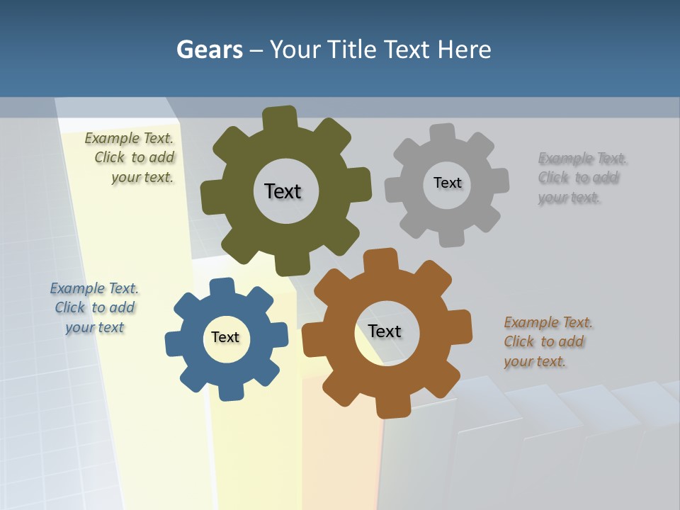 Growth Financial Increase PowerPoint Template