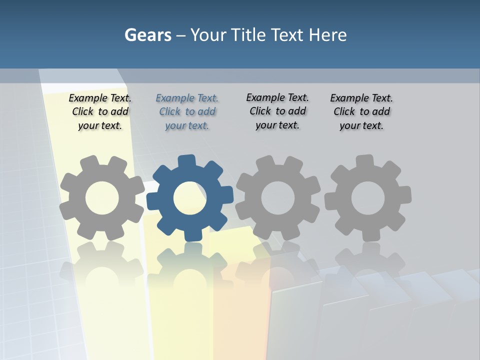 Growth Financial Increase PowerPoint Template