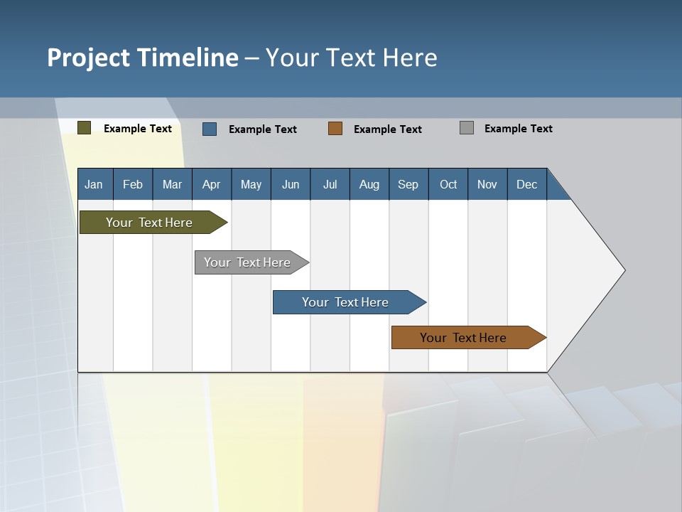 Growth Financial Increase PowerPoint Template