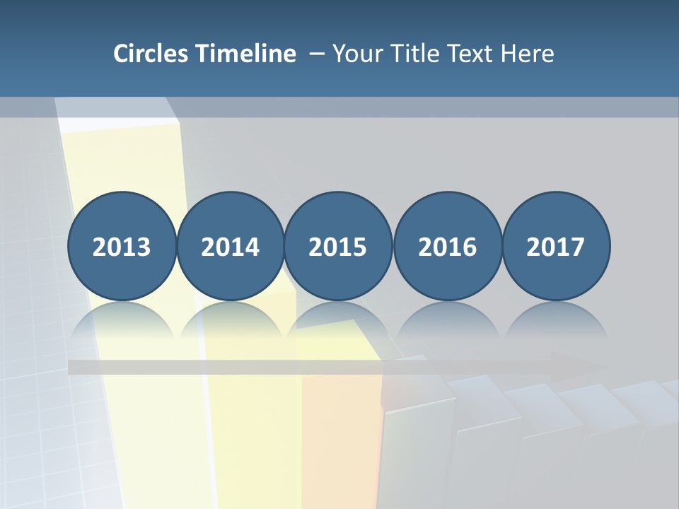 Growth Financial Increase PowerPoint Template
