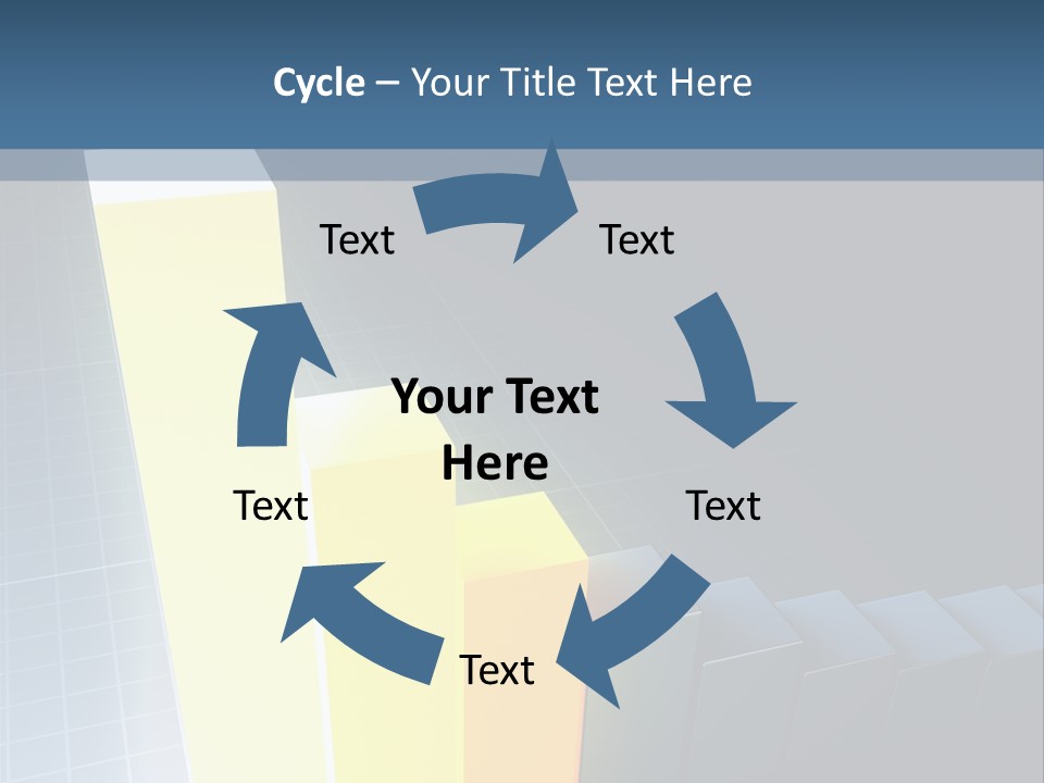 Growth Financial Increase PowerPoint Template