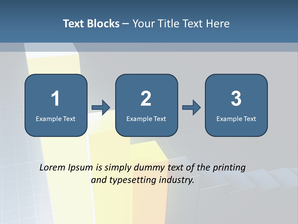 Growth Financial Increase PowerPoint Template