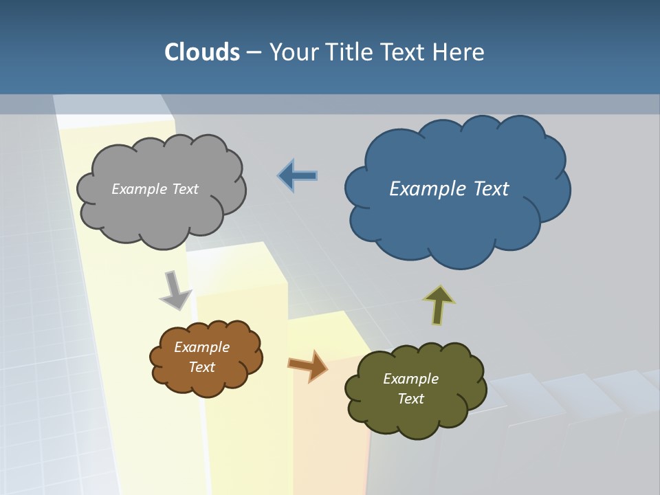Growth Financial Increase PowerPoint Template