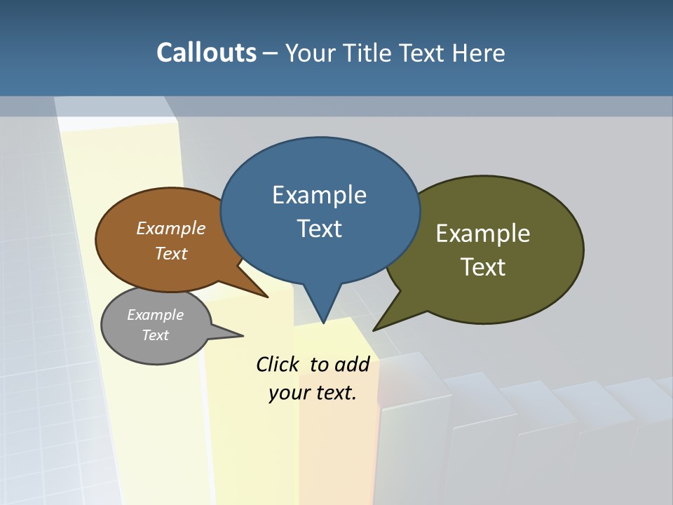 Growth Financial Increase PowerPoint Template