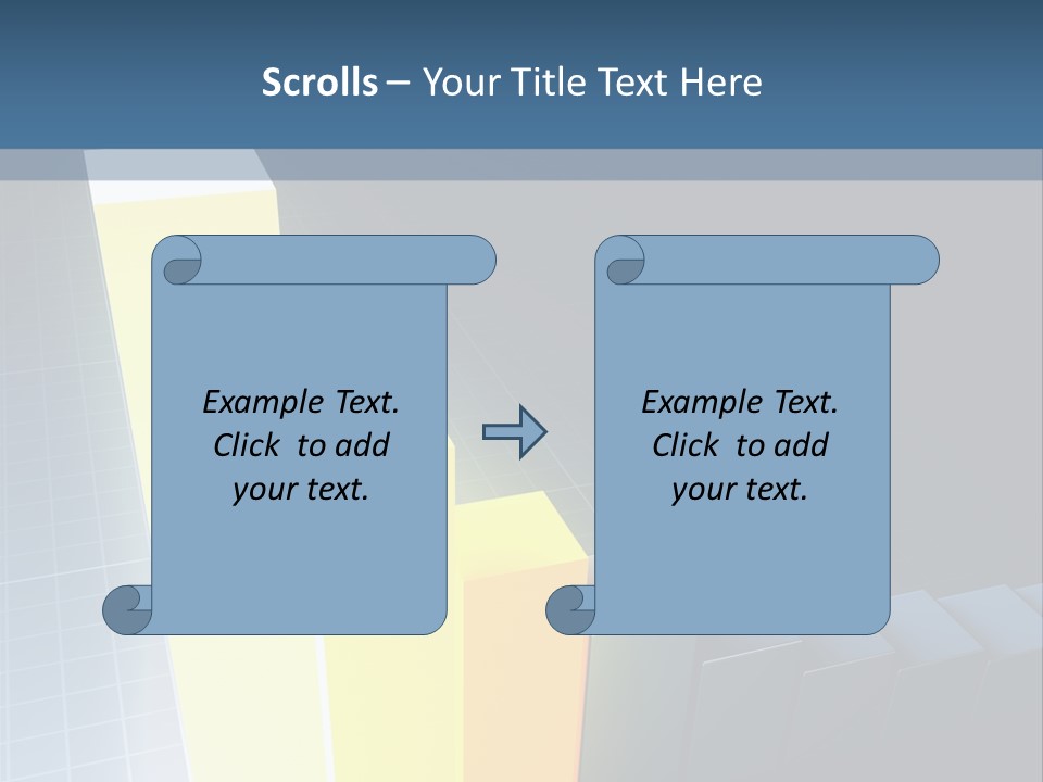 Growth Financial Increase PowerPoint Template