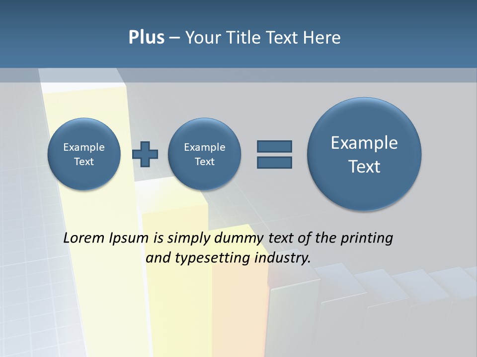 Growth Financial Increase PowerPoint Template