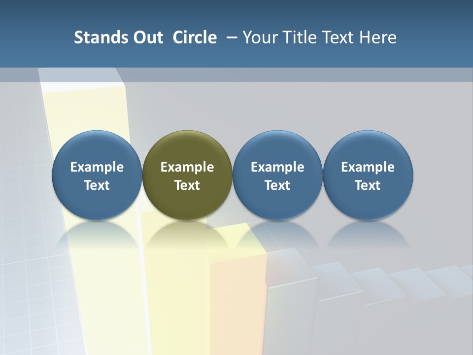 Growth Financial Increase PowerPoint Template