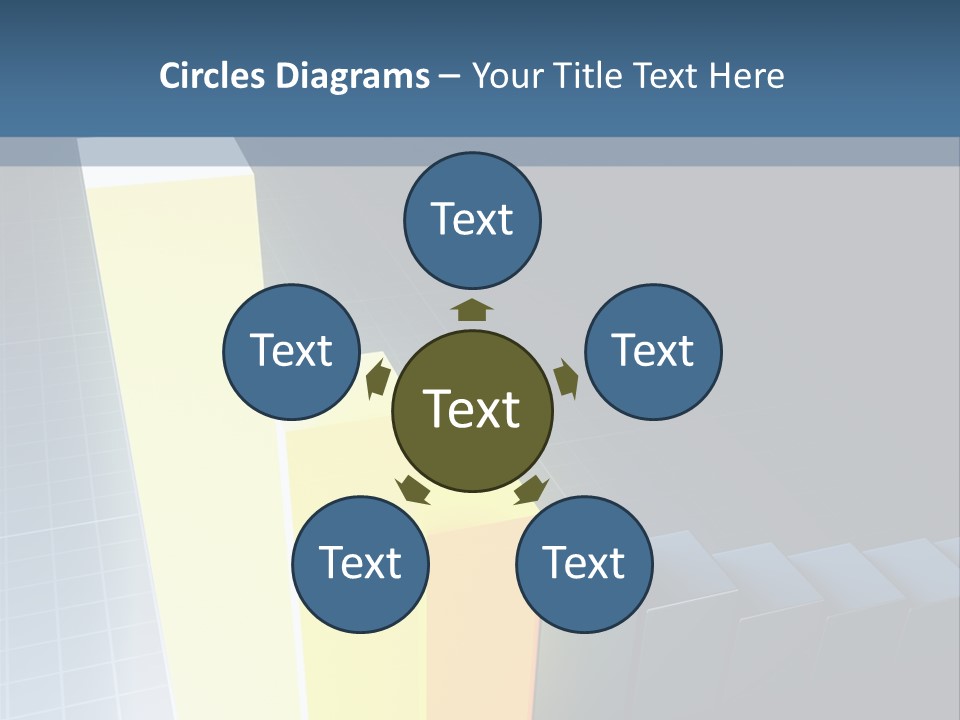 Growth Financial Increase PowerPoint Template