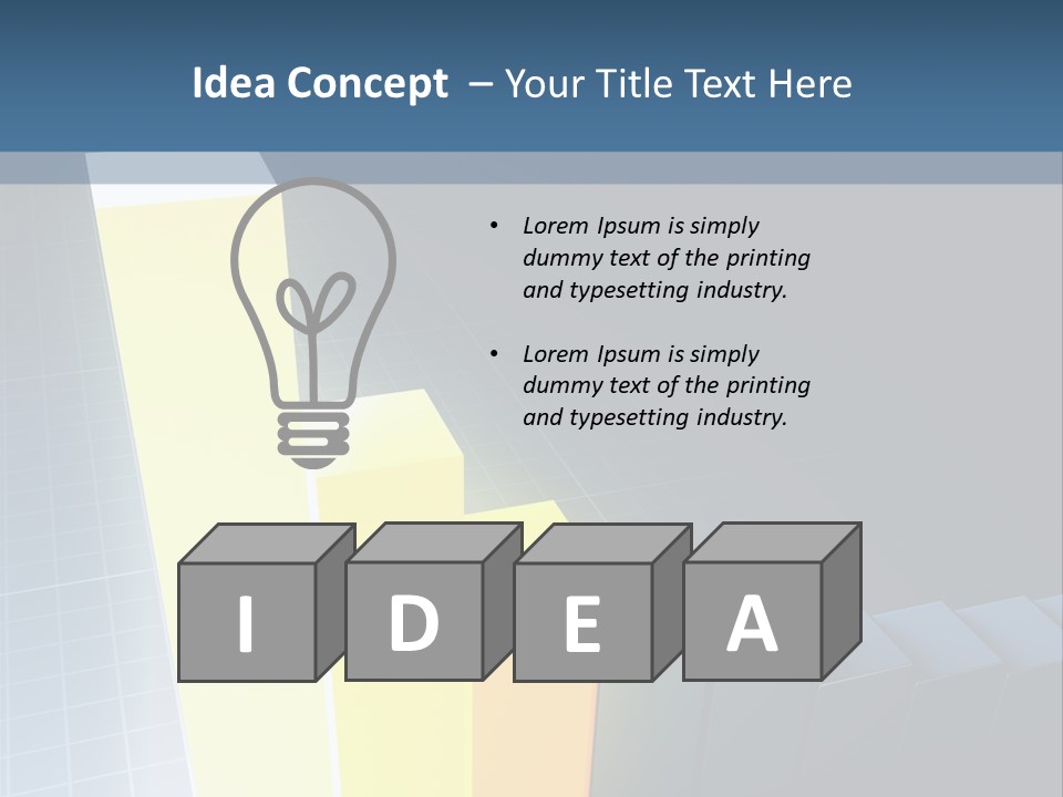 Growth Financial Increase PowerPoint Template