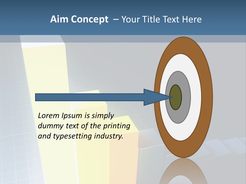 Growth Financial Increase PowerPoint Template