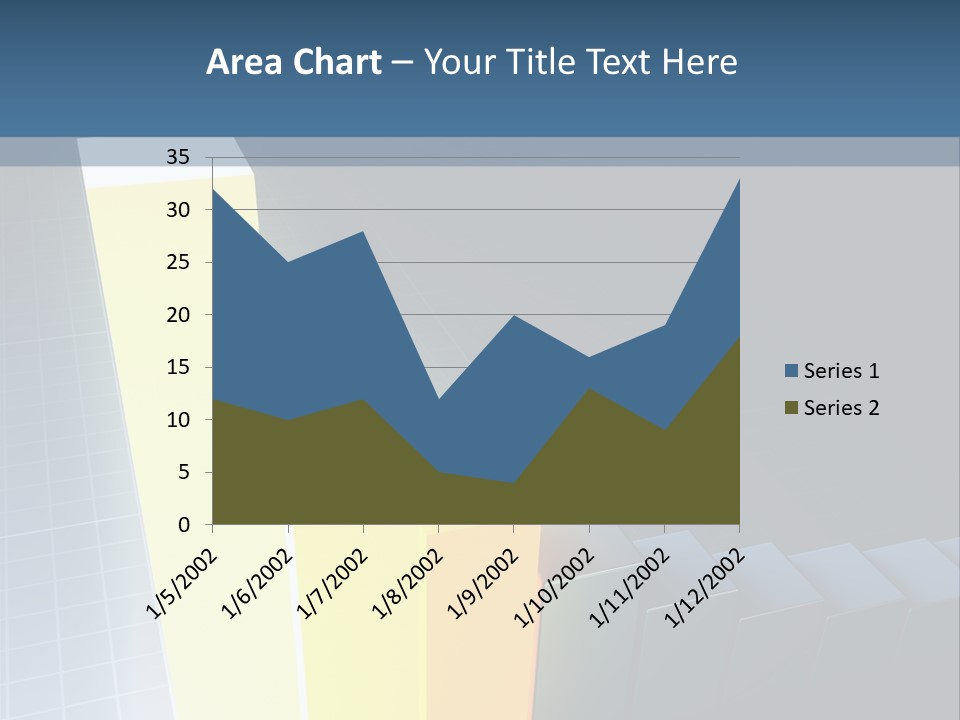 Growth Financial Increase PowerPoint Template