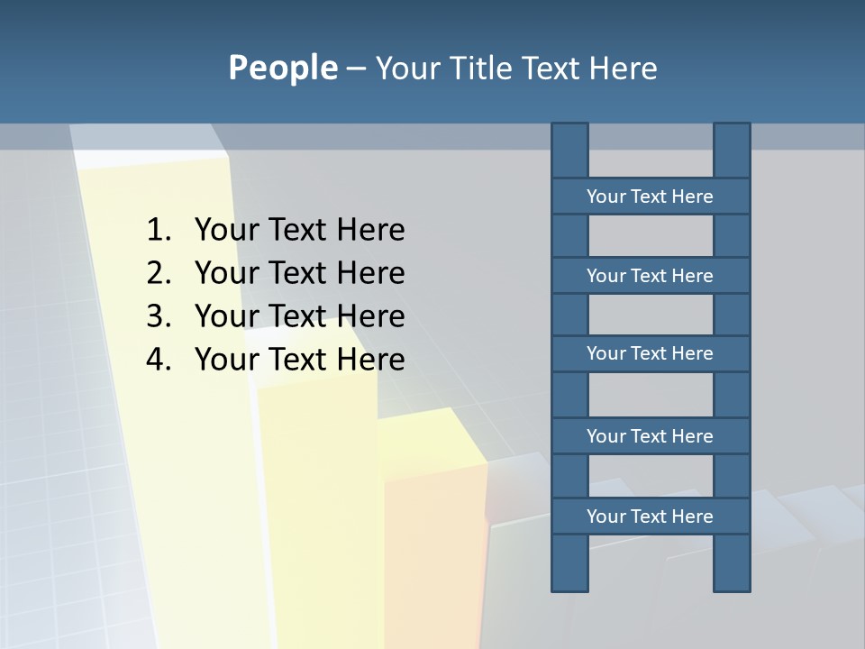 Growth Financial Increase PowerPoint Template