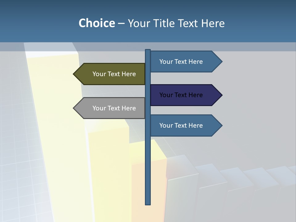 Growth Financial Increase PowerPoint Template