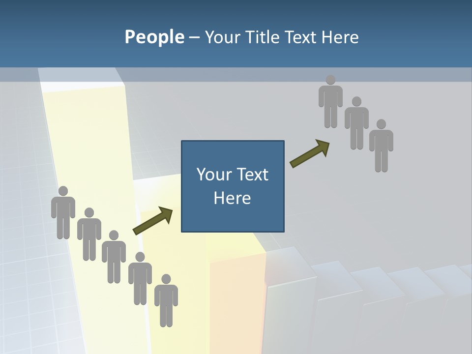 Growth Financial Increase PowerPoint Template