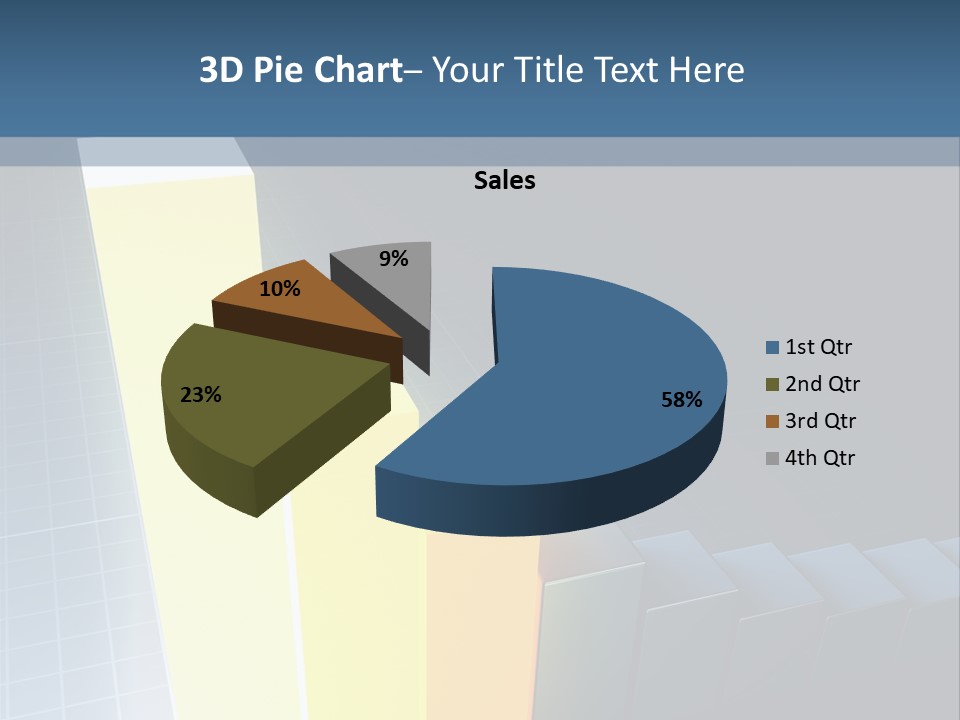 Growth Financial Increase PowerPoint Template