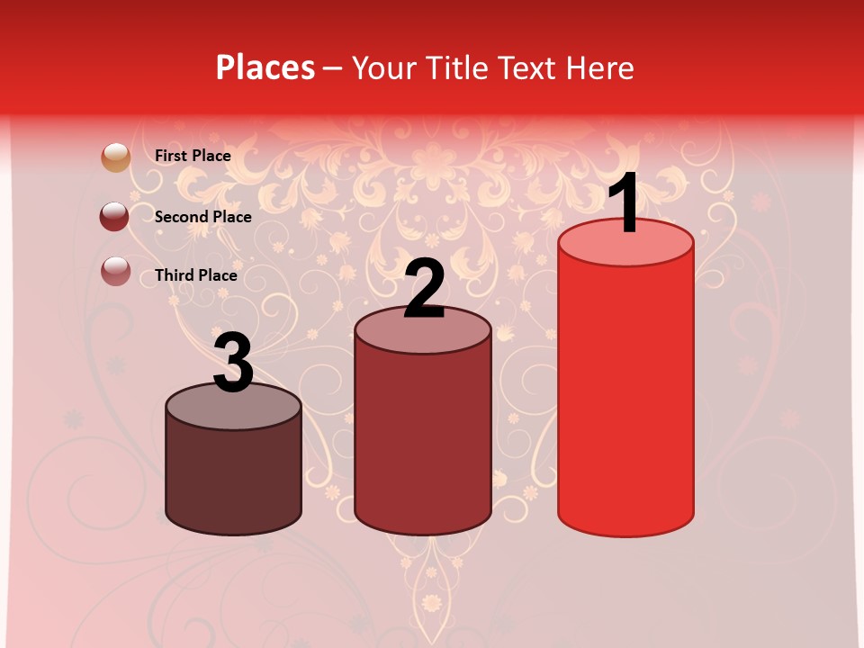 Heart Red Graphic PowerPoint Template