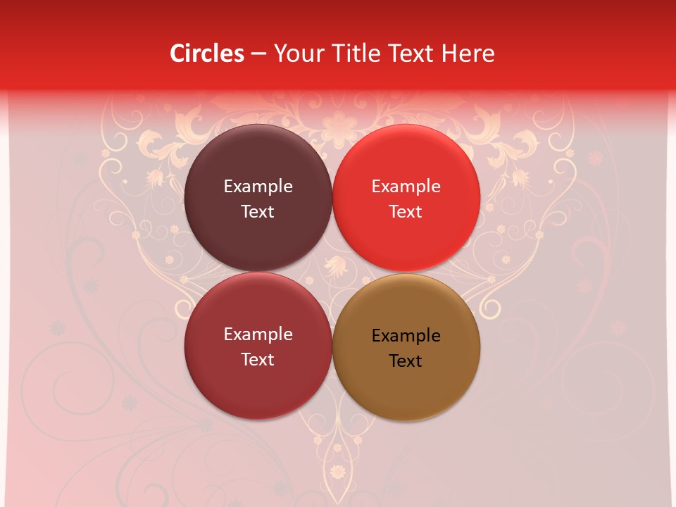 Heart Red Graphic PowerPoint Template