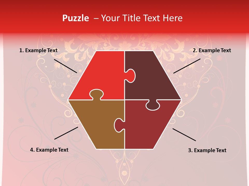 Heart Red Graphic PowerPoint Template