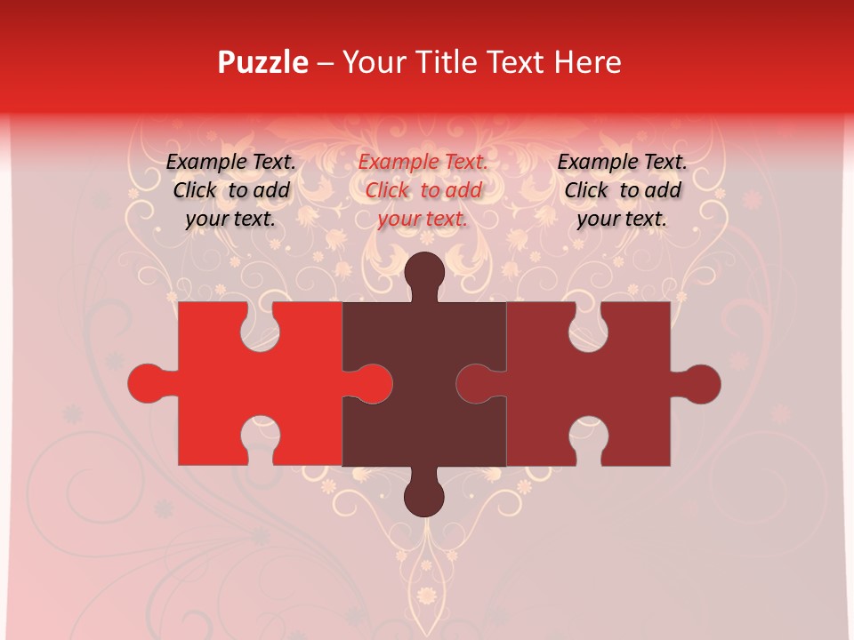 Heart Red Graphic PowerPoint Template