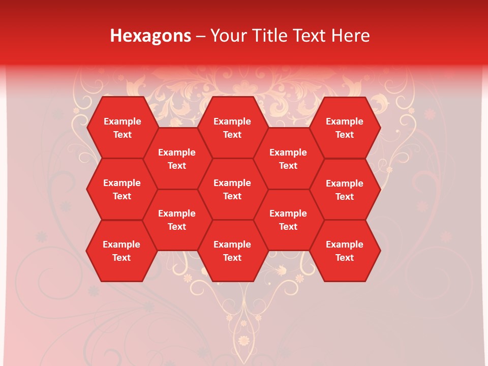 Heart Red Graphic PowerPoint Template